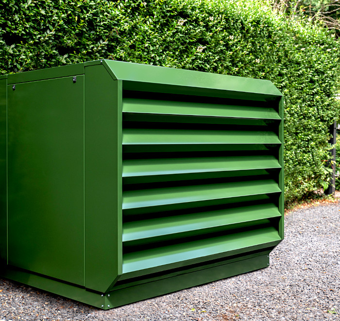 DICE omkasting in optioneel Dennegroene coating