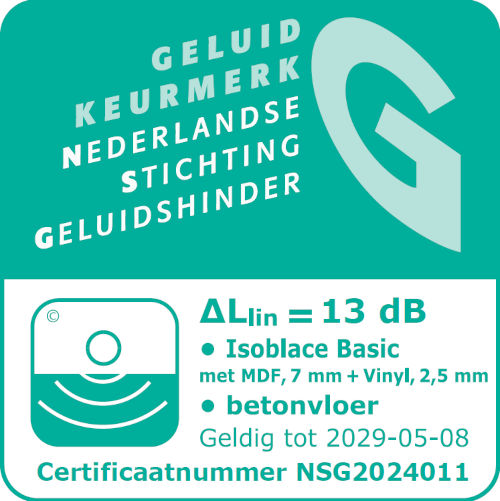 Ondervloer met NSG certificaat