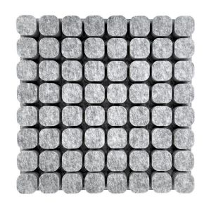 Akoestische panelen van polyestermateriaal