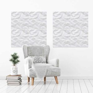 Offecct Soundwave Scrunch toegepast in een woonkamer