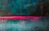Abstract blauw roze
