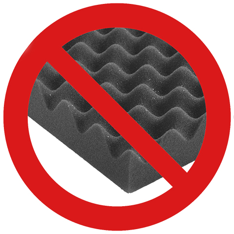 Geluidsabsorberende platen voor boot, jacht, sloep