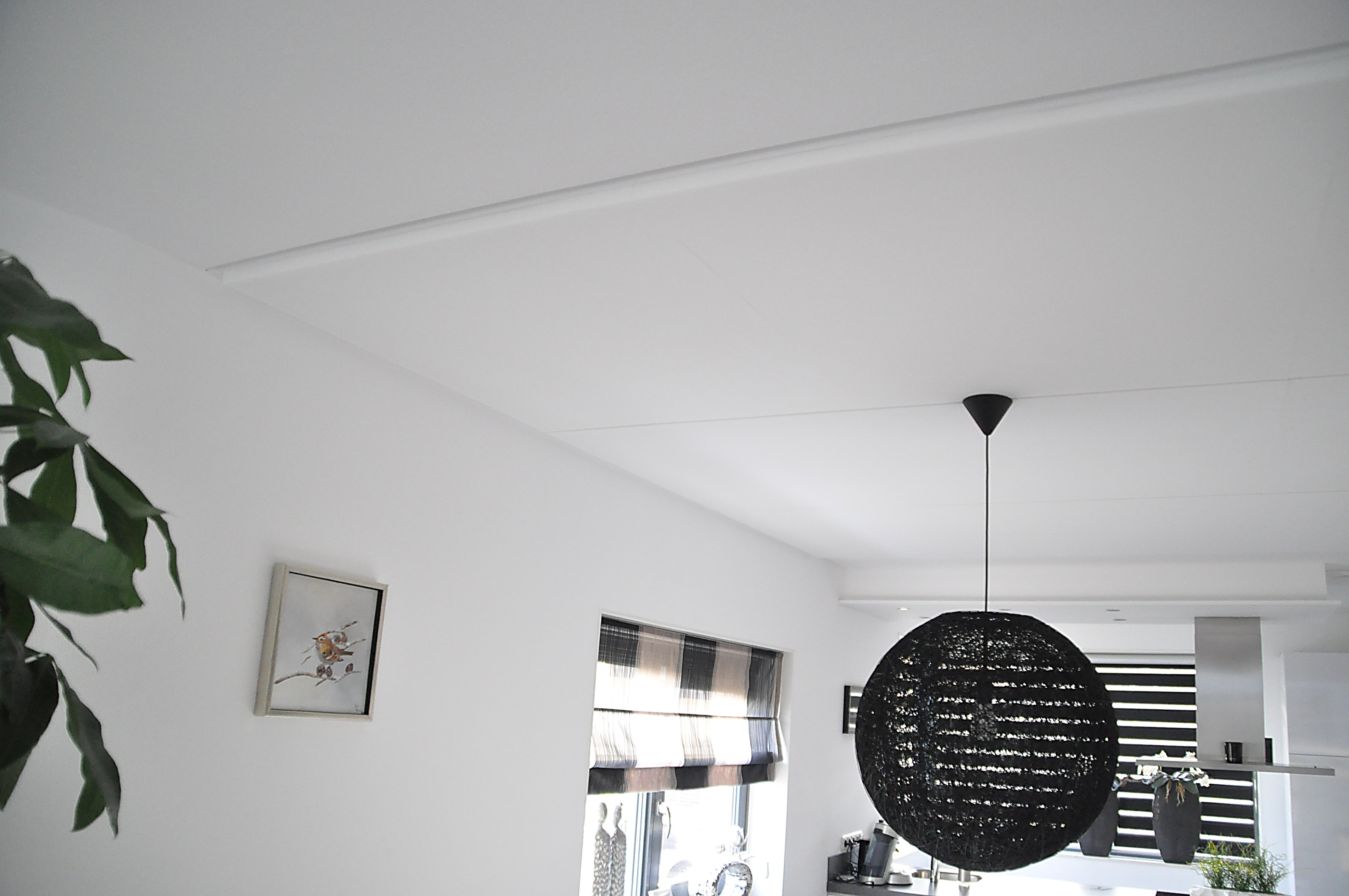 Flamex Basic tegen plafond